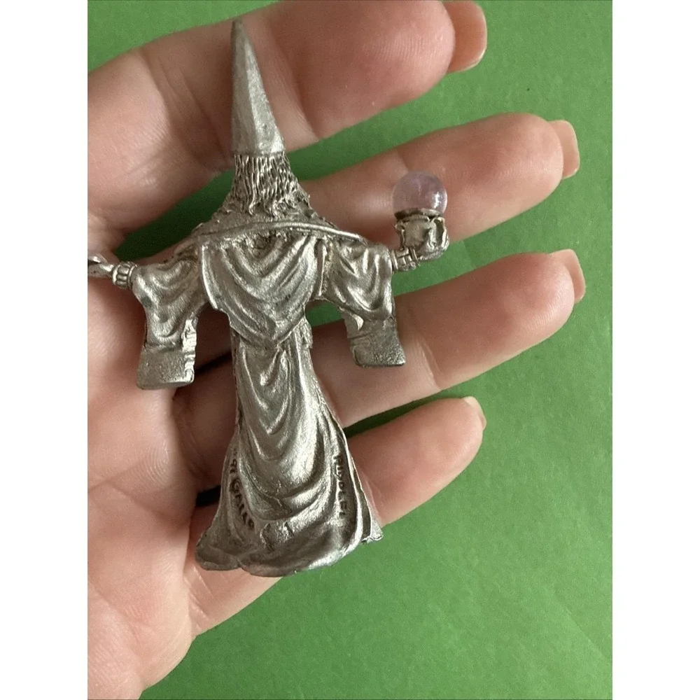 1991 Vintage Maurus Gallo Pewter Fantasy Wizard Figure‎ No Call Outs